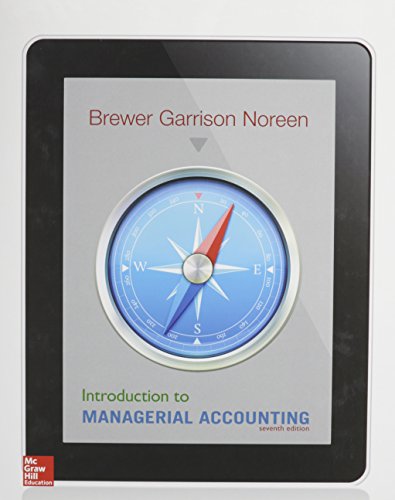 Book cover for Introduction to Managerial Accounting with Connect