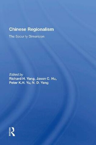 Cover of Chinese Regionalism