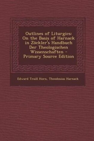 Cover of Outlines of Liturgics