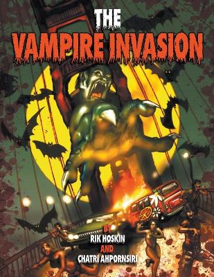 Book cover for The Vampire Invasion Graphic Novel