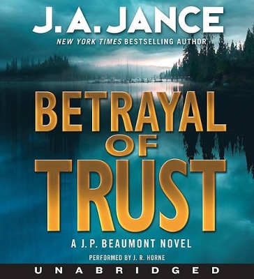 Book cover for Betrayal of Trust Unabridged CD