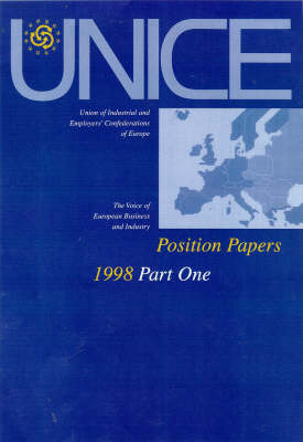 Cover of UNICE Position Papers