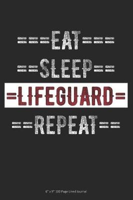 Book cover for Eat Sleep Lifeguard Repeat