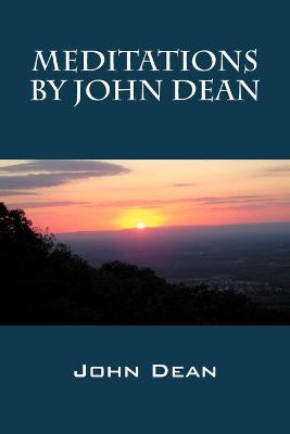 Book cover for Meditations by John Dean