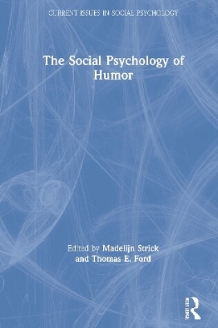 Cover of The Social Psychology of Humor