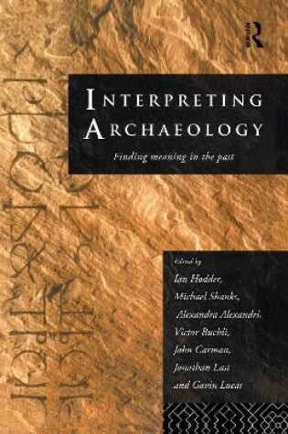 Cover of Interpreting Archaeology