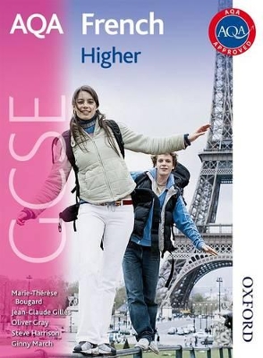 Book cover for AQA GCSE French Higher Student Book