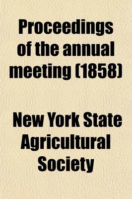 Book cover for Proceedings of the Annual Meeting (Volume 17)