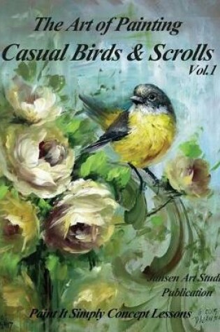 Cover of The Art of Painting Casual Birds and Scrolls