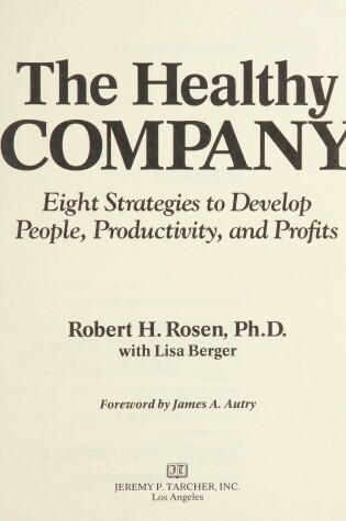 Cover of Healthy Company