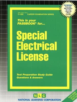Book cover for Special Electrical License