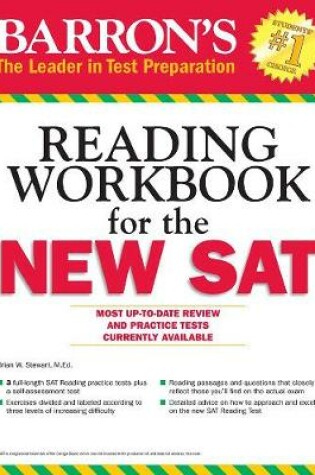 Cover of Barron's Reading Workbook for the NEW SAT