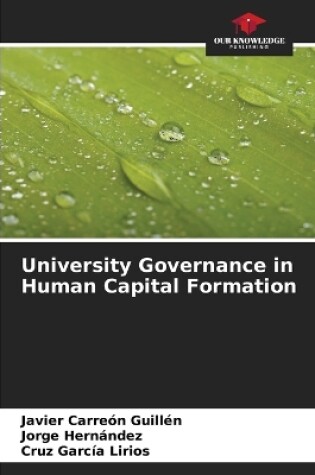 Cover of University Governance in Human Capital Formation