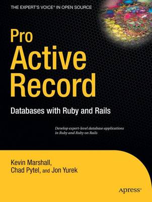 Book cover for Pro Active Record