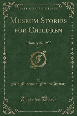 Book cover for Museum Stories for Children, Vol. 13