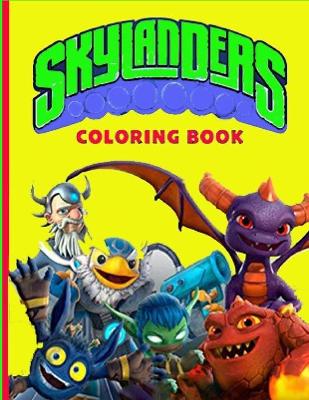 Book cover for Skylanders Coloring Book