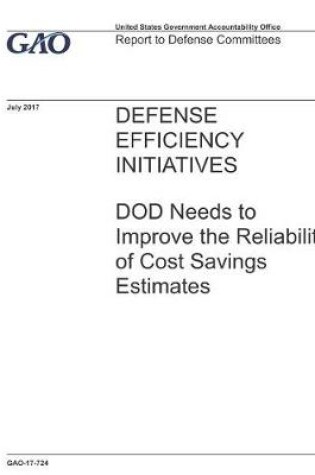 Cover of Defense Efficiency Initiatives
