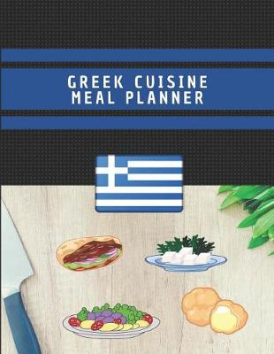 Book cover for Greek Cuisine Meal Planner