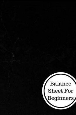 Cover of Balance Sheet for Beginners