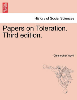 Book cover for Papers on Toleration. Third Edition.