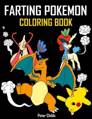 Book cover for Farting Pokemon Coloring Book