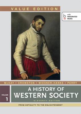 Book cover for A History of Western Society, Value Edition, Volume 1