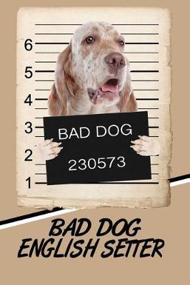 Book cover for Bad Dog English Setter