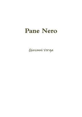 Book cover for Pane Nero