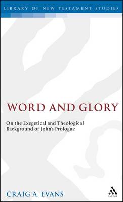 Book cover for Word and Glory