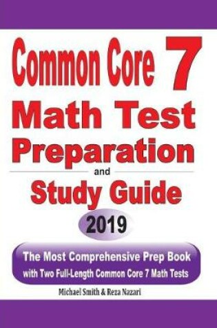 Cover of Common Core 7 Math Test Preparation and Study Guide