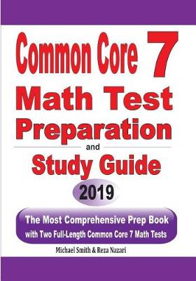 Book cover for Common Core 7 Math Test Preparation and Study Guide