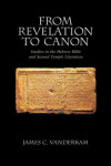 Book cover for From Revelation to Canon