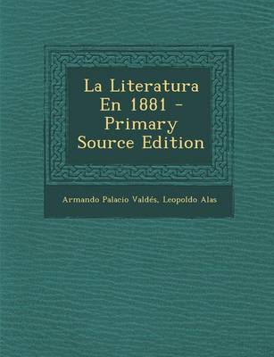 Book cover for La Literatura En 1881