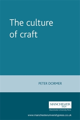 Book cover for The Culture of Craft