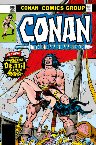 Cover of Conan The Barbarian: The Original Comics Omnibus Vol.4