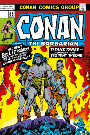 Cover of Conan The Barbarian: The Original Comics Omnibus Vol.4
