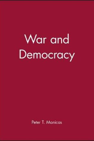 Cover of War and Democracy