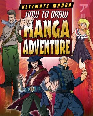 Book cover for How to Draw Manga Adventure