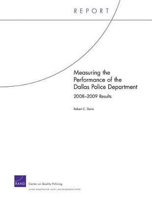 Book cover for Measuring the Performance of the Dallas Police Department