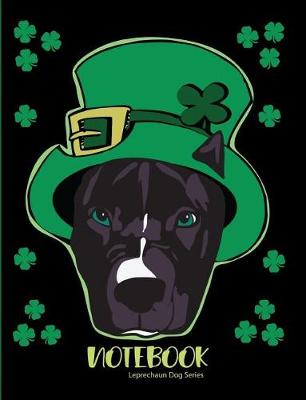 Book cover for Notebook Leprechaun Dog Series