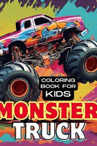 Cover of Monster Truck Coloring Book