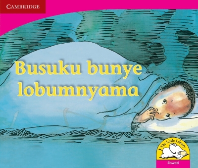 Book cover for Busuku bunye lobumnyama (Siswati)