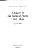 Cover of Religion in the Popular Prints, 1600-1832