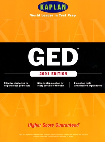Book cover for Kaplan GED 2001