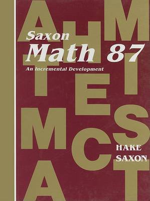 Book cover for Math 87