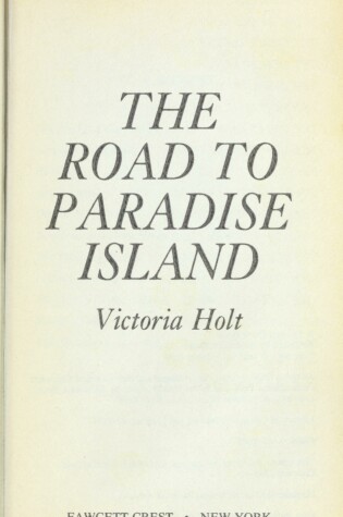 Cover of Road to Paradise Island