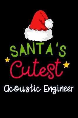 Book cover for santa's cutest Acoustic Engineer