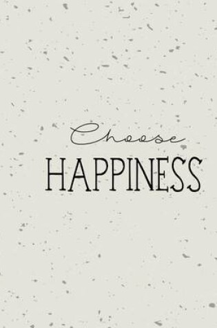 Cover of Cheese Happiness, Quote Inspiration Notebook, Dream Journal Diary, Dot Grid - Bl