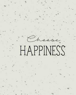 Book cover for Cheese Happiness, Quote Inspiration Notebook, Dream Journal Diary, Dot Grid - Bl