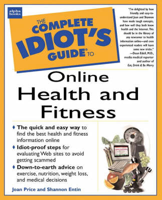 Book cover for Complete Idiot's Guide to Online Health and Fitness